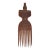 Early 20th Century Nyamwezi Mwana Hiti Figural Comb Tanzania For Sale