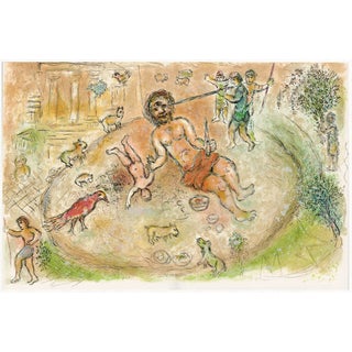 Marc Chagall, Polyphemus from Odyssey, 1989, Paper For Sale