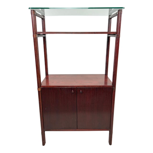 Mid-Century Modern Bamboo Cabinet attributed to Gervasoni, 1970s For Sale