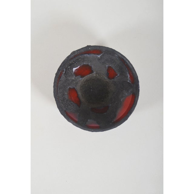 Fat Lava Bowl from Marei Keramik, West Germany, 1970s For Sale - Image 4 of 5