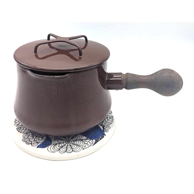 White 1960s Arabia Finland "Pastoraali" Trivet Designed by Esteri Tomula For Sale - Image 8 of 11