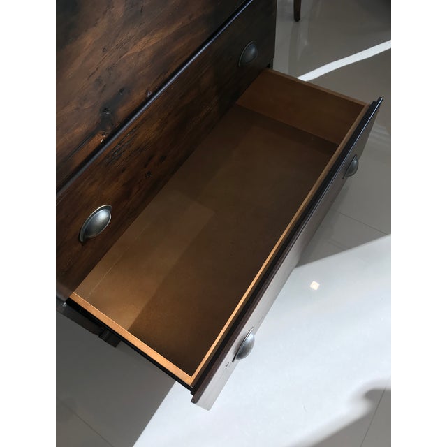 Pottery Barn Printers 3 Drawer Double Chest Chairish