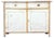 19th Century Swedish Rustic Painted Pine Dresser Base For Sale