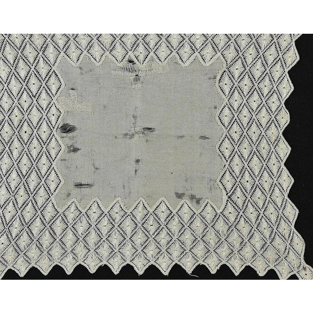 Italian embroidery is an original composition realized by Italian artisan in the 18th century. Very precious doily...