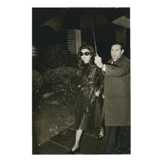 Jackie Kennedy, Leaving Plane, 1970s, Photograph For Sale