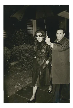 Jackie Kennedy, Leaving Plane, 1970s, Photograph