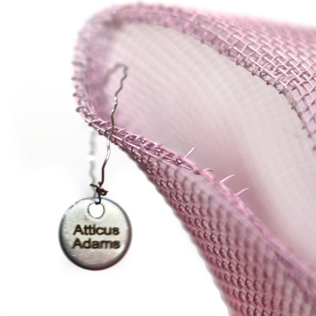 Pink Cotton Candy Cumulus Pink Silver - Abstract Three-Dimensional Wall Original Artwork by Atticus Adams For Sale - Image 8 of 8