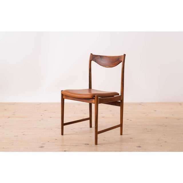 Brown Darby Extendable Dining Table and Chairs byTorbjørn Afdal, Norway 1960s, Set of 7 For Sale - Image 8 of 18