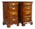 Victorian Bedside Tables in Burr Walnut, 1880, Set of 2 For Sale