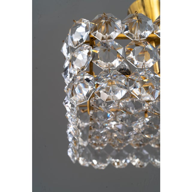 Chandelier from Bakalowits, Vienna, Austria, 1950s For Sale - Image 12 of 18