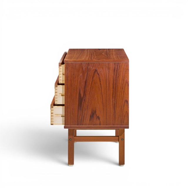 Mid 20th Century Nils Jonsson for Tørring Møbelfabrik Mid Century Danish Teak Dresser Chest of Drawers - Pair For Sale - Image 5 of 12