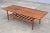 Mid Century Danish Sculpted Teak Coffee Table With Slatted Shelf For Sale - Image 13 of 13