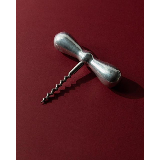 Vintage Italian Metal Corkscrew, 1950s For Sale - Image 6 of 11