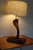 Vintage 1970s Carved Wood Indian Cobra Lamp For Sale - Image 16 of 18