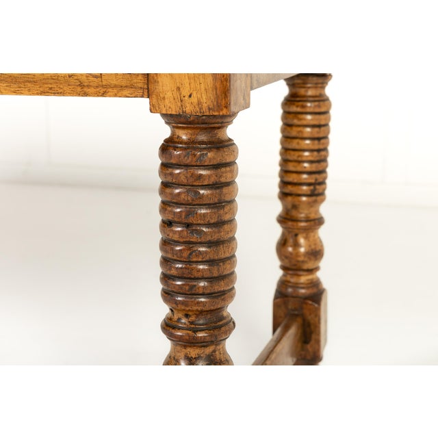 19th Century 19th Century French Walnut Drapers Table For Sale - Image 5 of 10