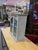 Farmhouse Vintage Wood Curio Cabinet With Glass Doors For Sale - Image 3 of 5