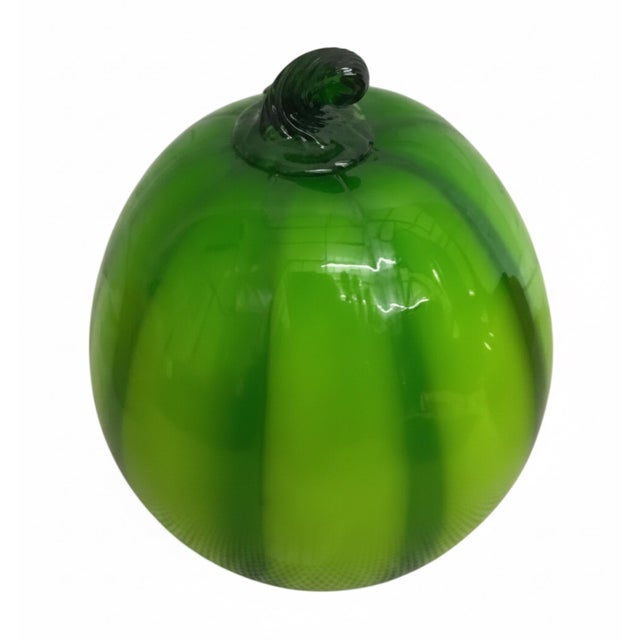 Glass Vintage Hand-Blown Art Glass Vegetable Collection, Set of 9 For Sale - Image 7 of 7