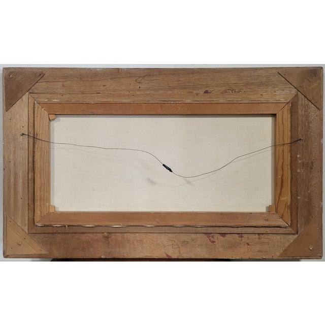 Purple Vintage Mid-Century Modern Hollywood Comedian Legends Oil Painting on Canvas Comedians For Sale - Image 8 of 9