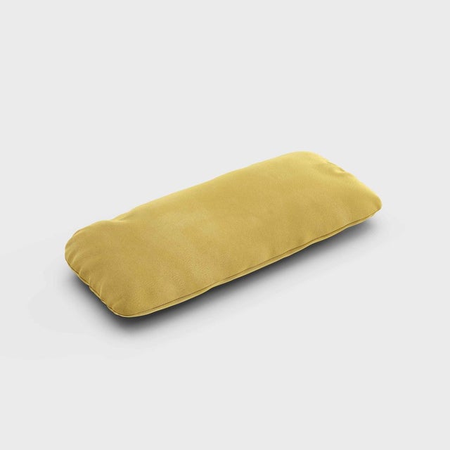 Curt Sofa Cushion 60x30 - Barcelona - Cornhusk - V3347/50 (Yellow) by Ambivalenz For Sale - Image 4 of 4