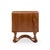 Brown Vladimir Kagan Style Mid Century Sculpted Walnut Nightstands - Pair For Sale - Image 8 of 11