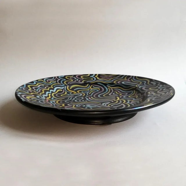 Vintage Plate from Deruta Ceramics For Sale - Image 4 of 7