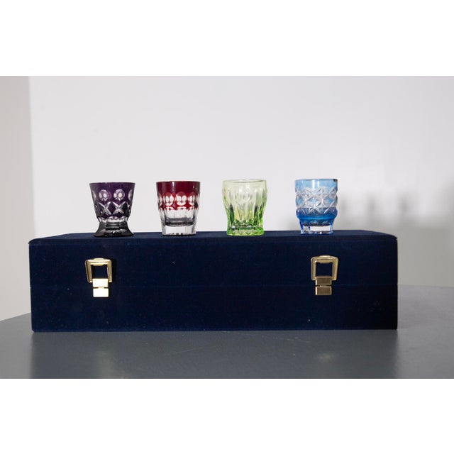 Crystal Vodka Nazdrovia Shot Glasses from Imperial Faberge, 2000s For Sale - Image 11 of 11