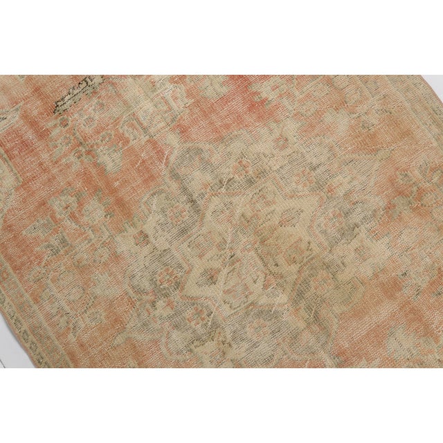 Mid 20th Century Wool Oushak Home Decor Rug For Sale - Image 10 of 10