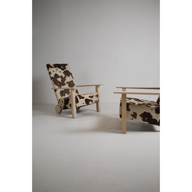 Vintage Lounge Chairs by Burkhard Vogtherr, 1990s, Set of 2 For Sale - Image 3 of 18