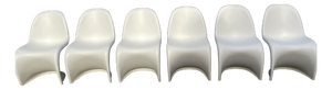 Vintage Chairs by Verner Panton for Vitra, 2000s, Set of 6