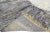Beautiful Moroccan hand-knotted wool rug with a gray field. This Modern rug has yellow accent color and beige fringes in a...