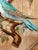 Champagne A Pair of Chinoiserie Style Hummingbird Verre Eglomise Paintings - Signed For Sale - Image 8 of 13