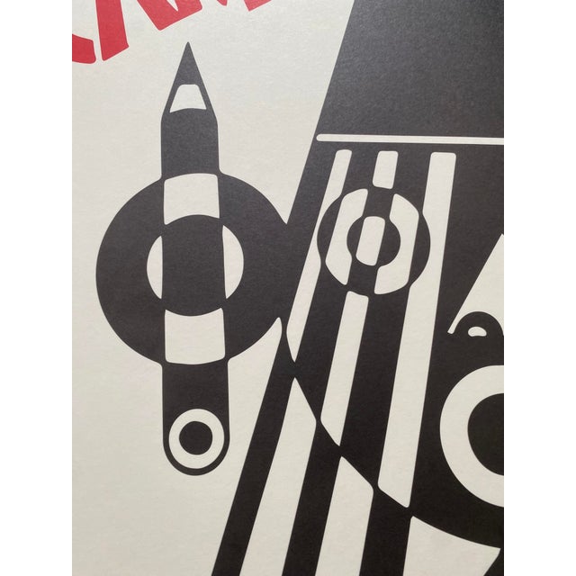 Vintage Poster by Fortunato Depero, 1980s For Sale - Image 10 of 13