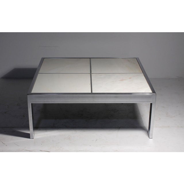 Design Institute of America (DIA) Marble Coffee Table For Sale In Chicago - Image 6 of 12