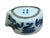 Tiny Small Blue White Oriental Bats Graphic Porcelain Container For Sale - Image 10 of 10