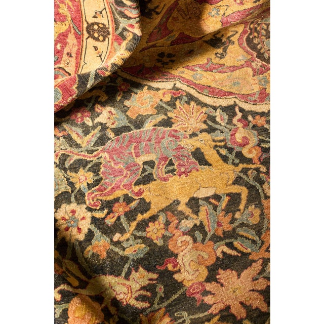 Textile New-Made Vintage Area Rug Sahel For Sale - Image 7 of 12