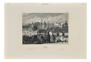 Property D. Publisher, View of Xeres, Lithograph, 19th-Century