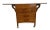 Mid Century Sewing Artist Cabinet, Four Drawers, Top Storage Bins, Expanding Top For Sale - Image 4 of 11