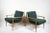 Mid-Century Modern Danish Modern Viko Baumritter Walnut Lounge Chairs, 1950s - a Pair For Sale - Image 3 of 13