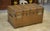 Brown Vintage Travel Trunk with Key, 1950s For Sale - Image 8 of 11