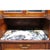 Pair Mahogany, Parquetry & Ormolu Credenzas With Beveled Glass C1890 For Sale - Image 4 of 12