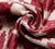 Ruby Red & Ivory Ikat Velvet Lumbar Pillow 16x24 | Classic Statement Luxury For Sale - Image 4 of 9