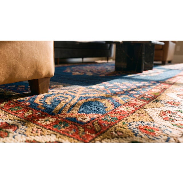 Textile Late 19th Century N.W. Persian Carpet ( 6'6" x 8'9" - 198 x 267 ) For Sale - Image 7 of 9