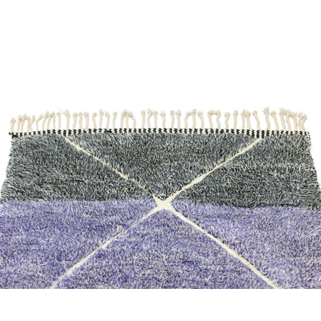 Early 21st Century Hand-Knotted Wool Rug by Azele Studio For Sale - Image 5 of 10