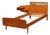 Vintage Single Bed in Teak, 1960s For Sale