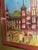 Figurative Large Framed Colorful Illustrated Artwork of Smithsonian by Susan Pear Meisel, 1970s For Sale - Image 3 of 12