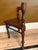 Antique Patented Sliding Seat Mahogany Triangular Corner Chair With Turned Legs and Brass Castor For Sale - Image 4 of 15