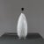 Ceramic White Ceramic Table Lamp, 1960s For Sale - Image 7 of 13