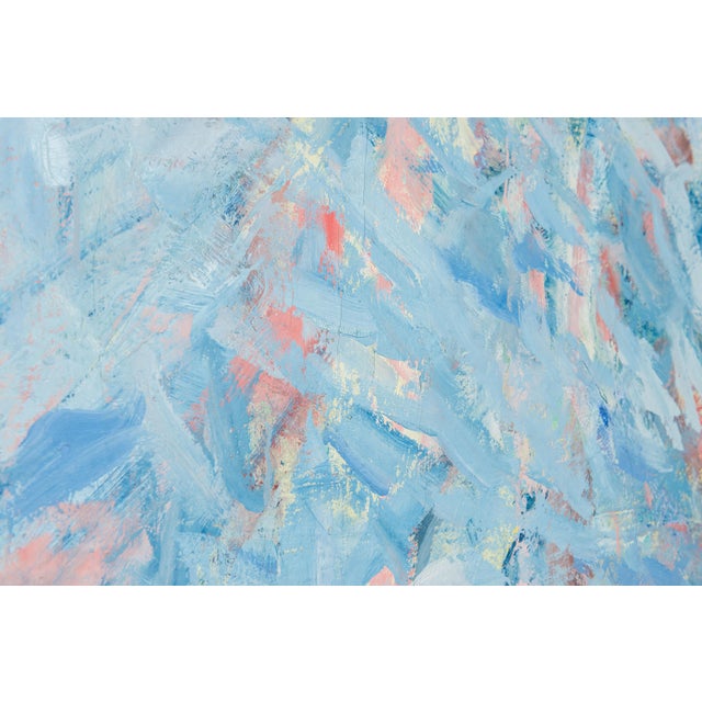 Large Abstract Composition, 1980s, Oil on Canvas For Sale - Image 9 of 14