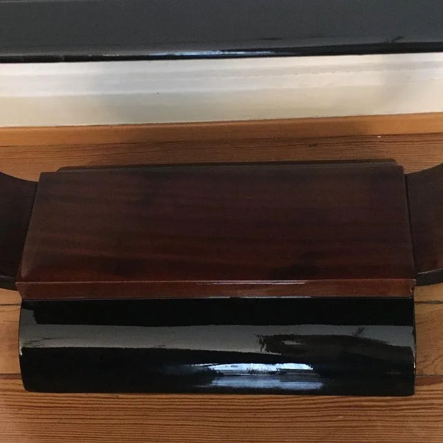 Art Déco Mirrored Side Table , 1920s For Sale - Image 6 of 10