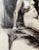Vintage Frederick William Weber Mixed Media Nude Still Realism Sketch Drawing For Sale - Image 10 of 11